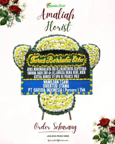 Papan Bunga Duka Senalang